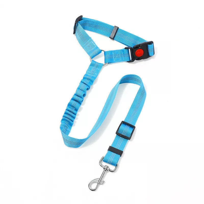 ANTI SHOCK Dog SEAT BELT pet Travel Car Safety Harnesses Lead Restraint Strap