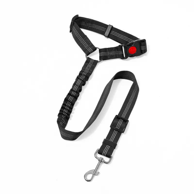 ANTI SHOCK Dog SEAT BELT pet Travel Car Safety Harnesses Lead Restraint Strap