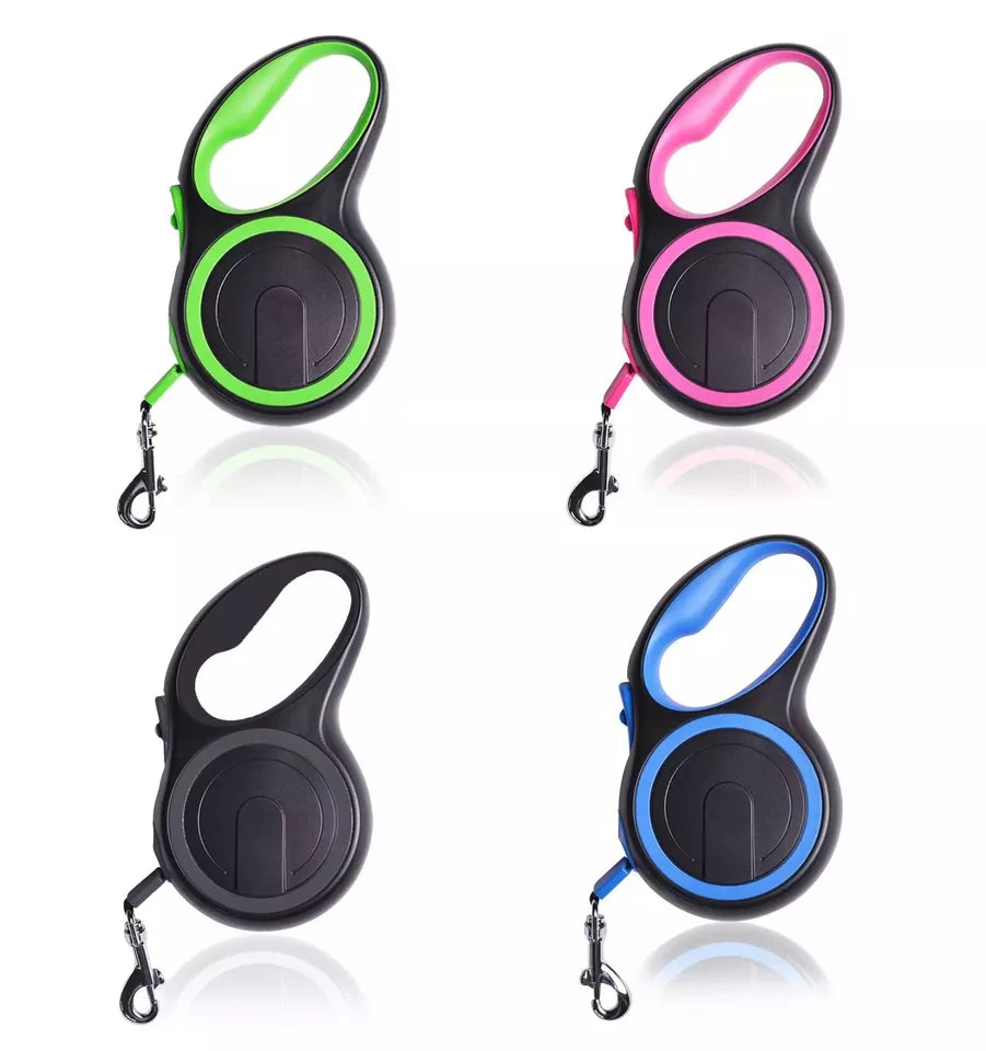 Retractable Dog Lead Extendable Training Dog Leash Pet Leads 3 Sizes 3m 5m 8m